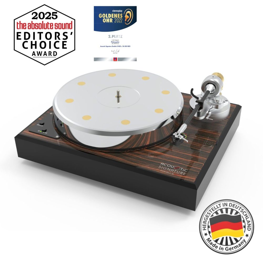 Acoustic Signature Double X NEO turntable – awards